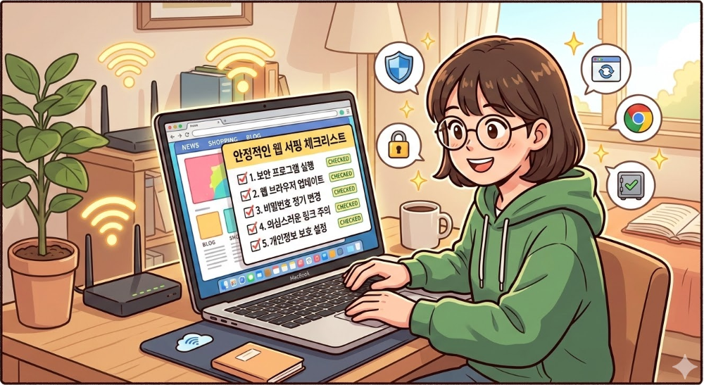 안정적인 웹 서핑을 위한 체크리스트